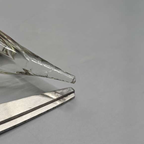 Vintage Empoli Italian Smoke Grey Decanter & Cordial Glasses Set 5 Twisted Foot - Picture 12 of 16